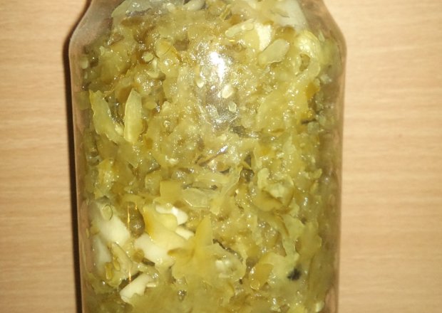 Fotografia przedstawiająca Ogórki kiszone na zupę (tarte)