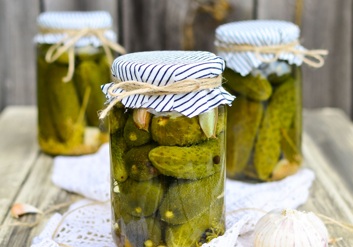 Ogórki konserwowe foto
