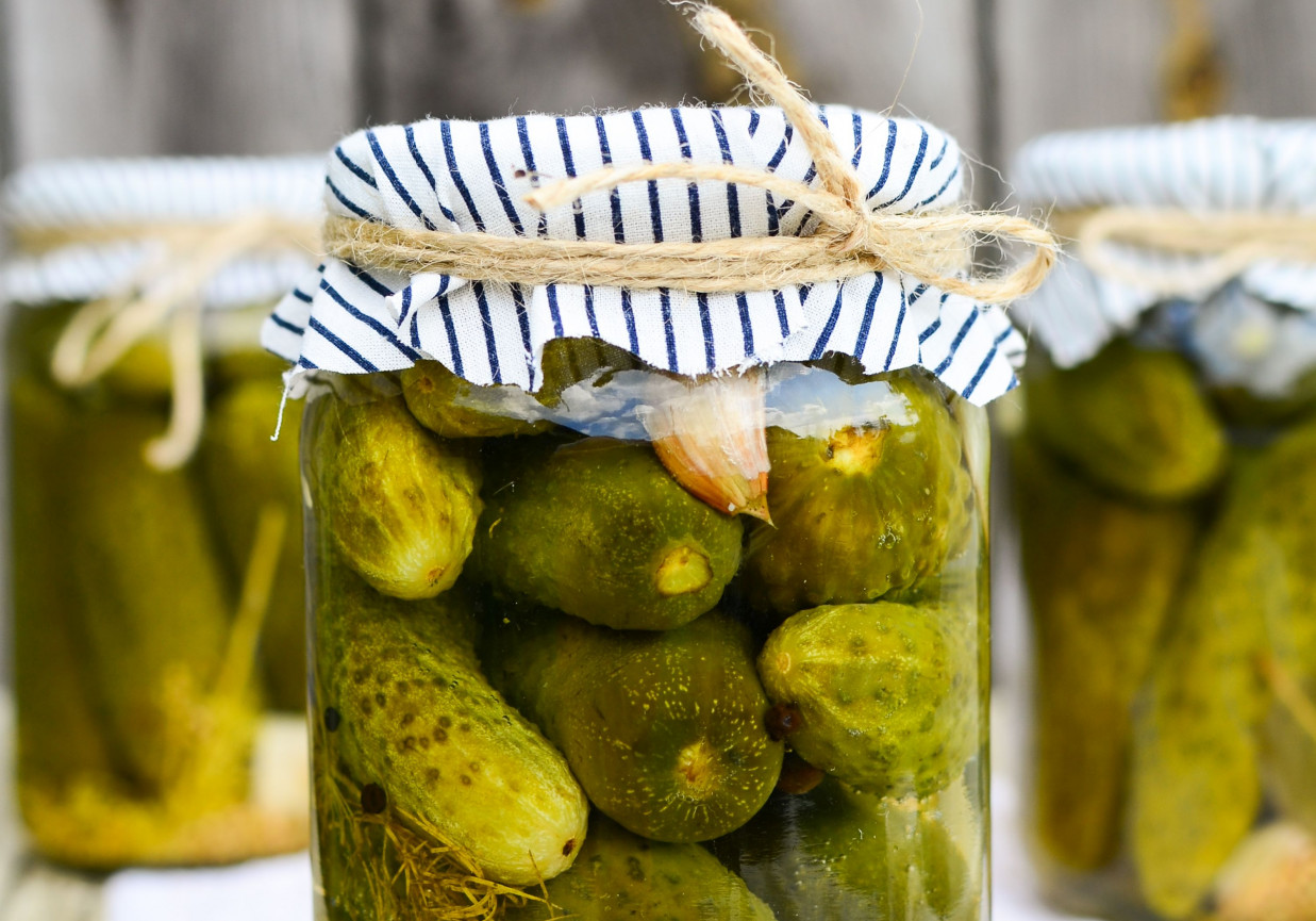 Ogórki konserwowe foto