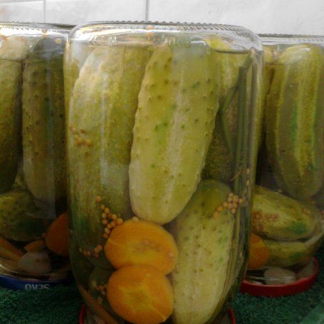 Krok 3 - OGÓRKI KONSERWOWE foto