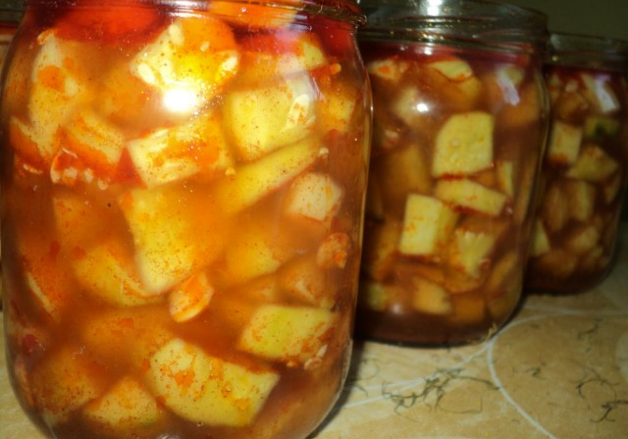 Ogórki słodko OSTRE !! foto