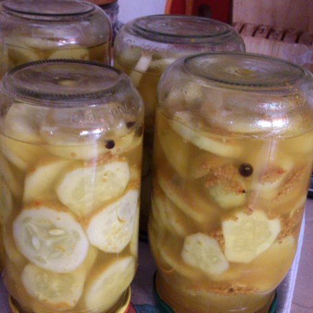 Krok 4 - Ogórki w curry i kurkumie foto