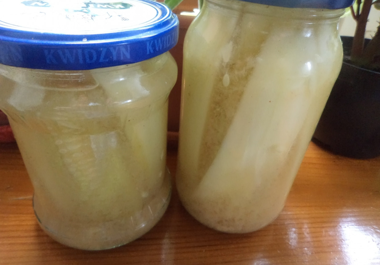 Ogórki w musztardzie i miodzie foto