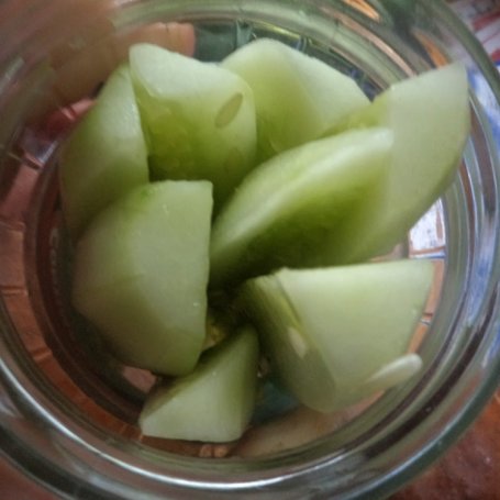 Krok 5 - Ogórki w musztardzie i miodzie foto