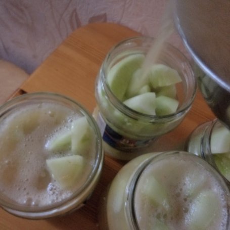 Krok 6 - Ogórki w musztardzie i miodzie foto