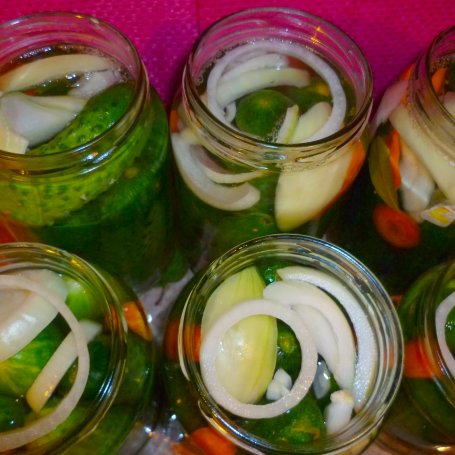 Krok 4 - Ogórki w occie foto