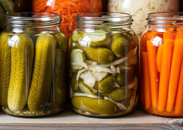 Fotografia przedstawiająca Ogórki z selerem