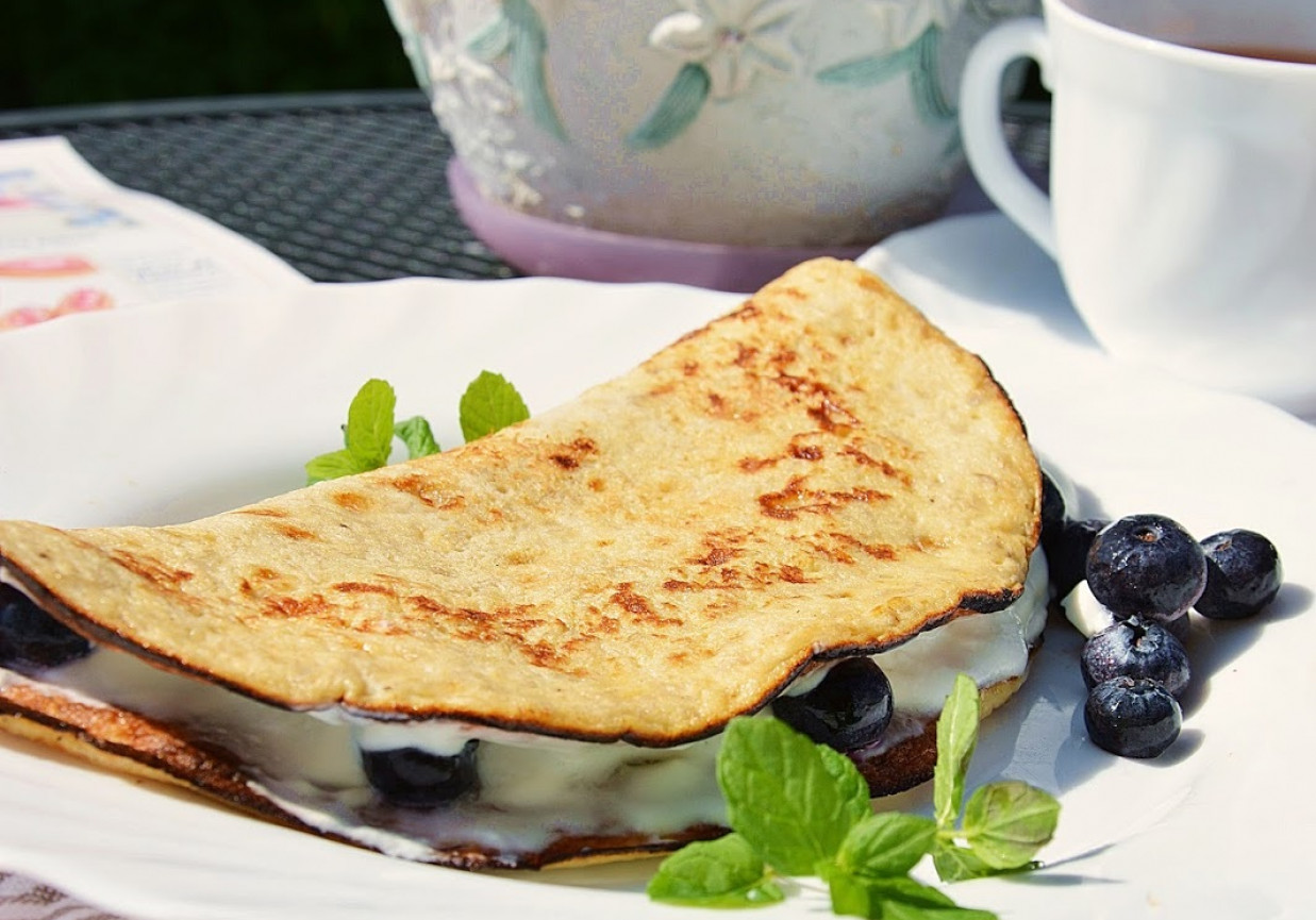 Omlet bananowy bez mąki foto