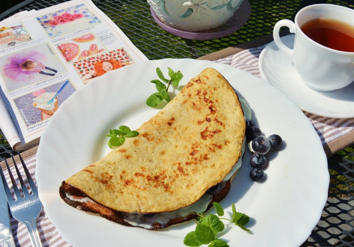 Omlet bananowy bez mąki foto