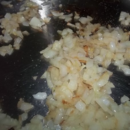 Krok 5 - Omlet cesarski na słono z boczkiem foto