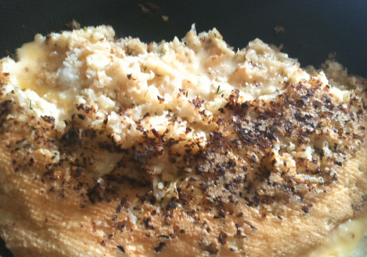 Omlet kalafiorowo-koperkowy foto