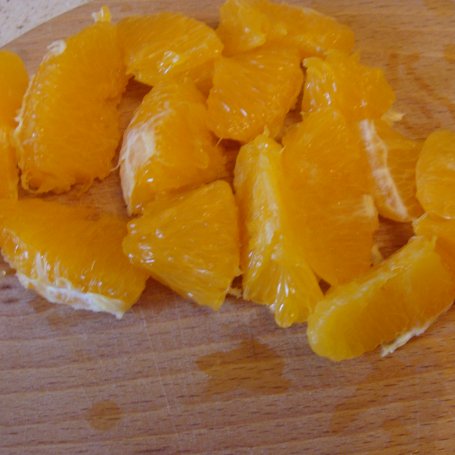 Krok 4 - Omlet kokosowy z pomarańczą foto