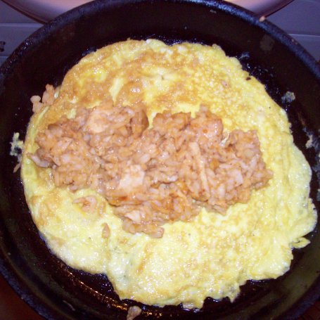 Krok 5 - omlet po japońsku foto