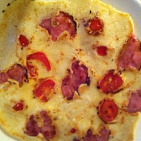 Krok 4 - omlet pomidorowo-mięsny foto