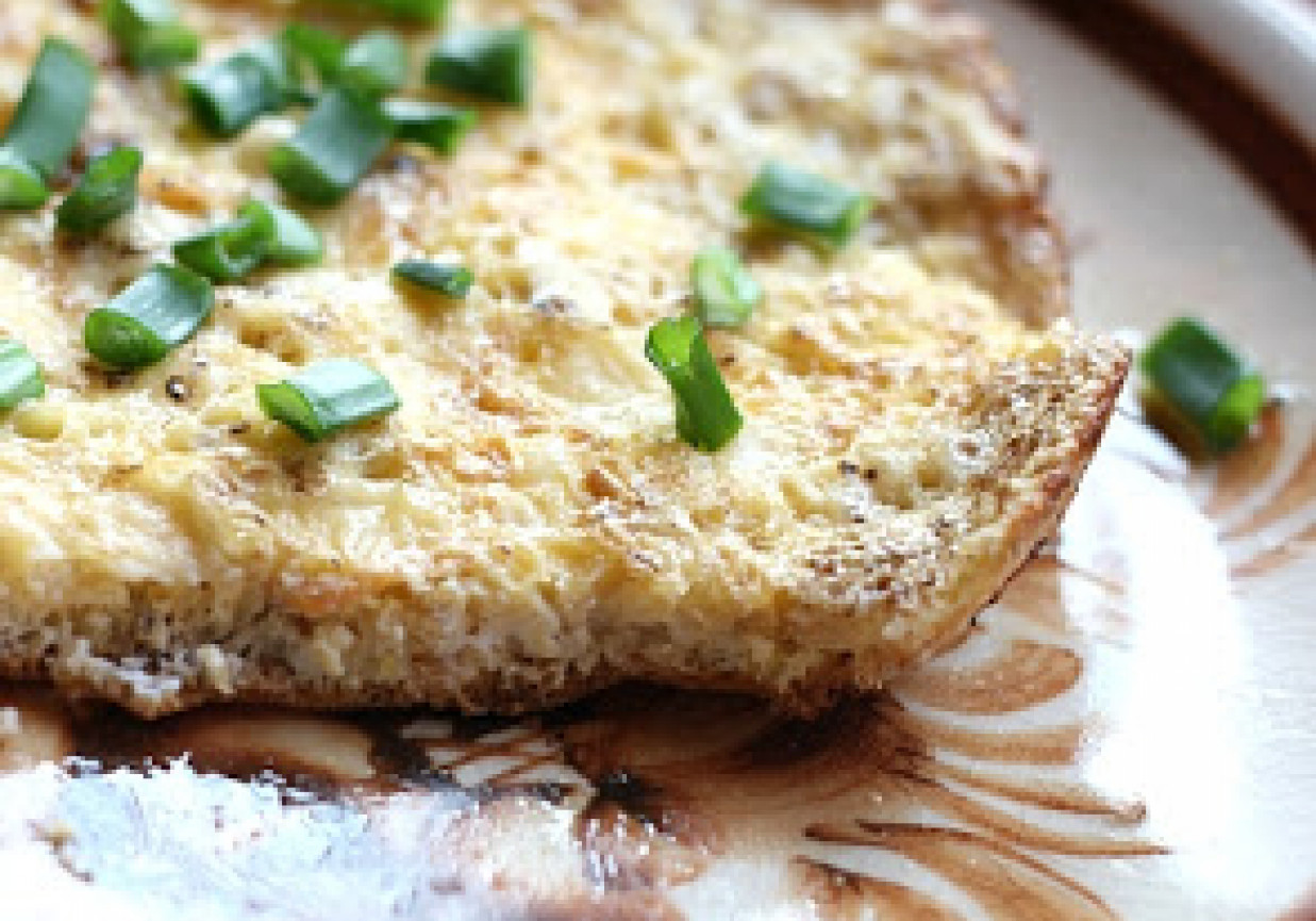 omlet serowy z otrębami foto