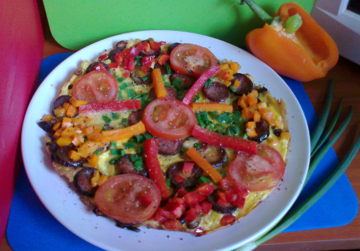 omlet śniadaniowy foto