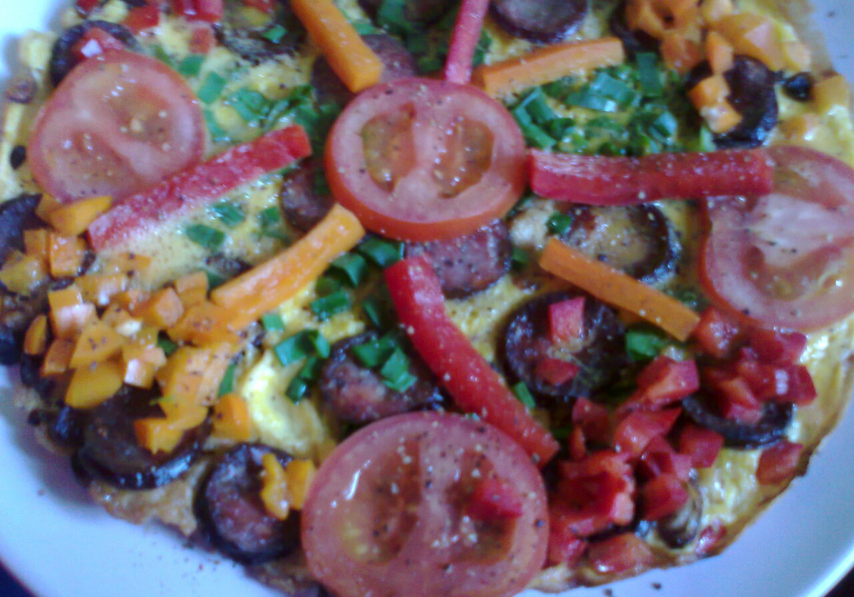 omlet śniadaniowy foto