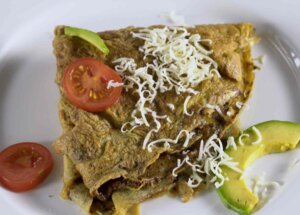 Jak zrobić omlet z awokado? foto