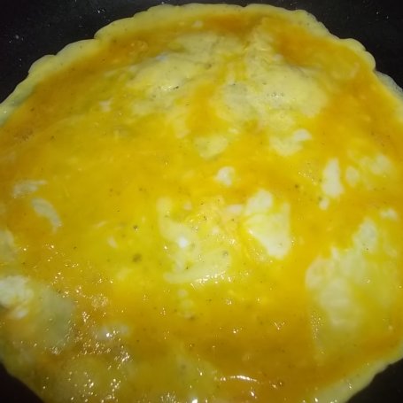 Krok 4 - Omlet z boczniakami foto