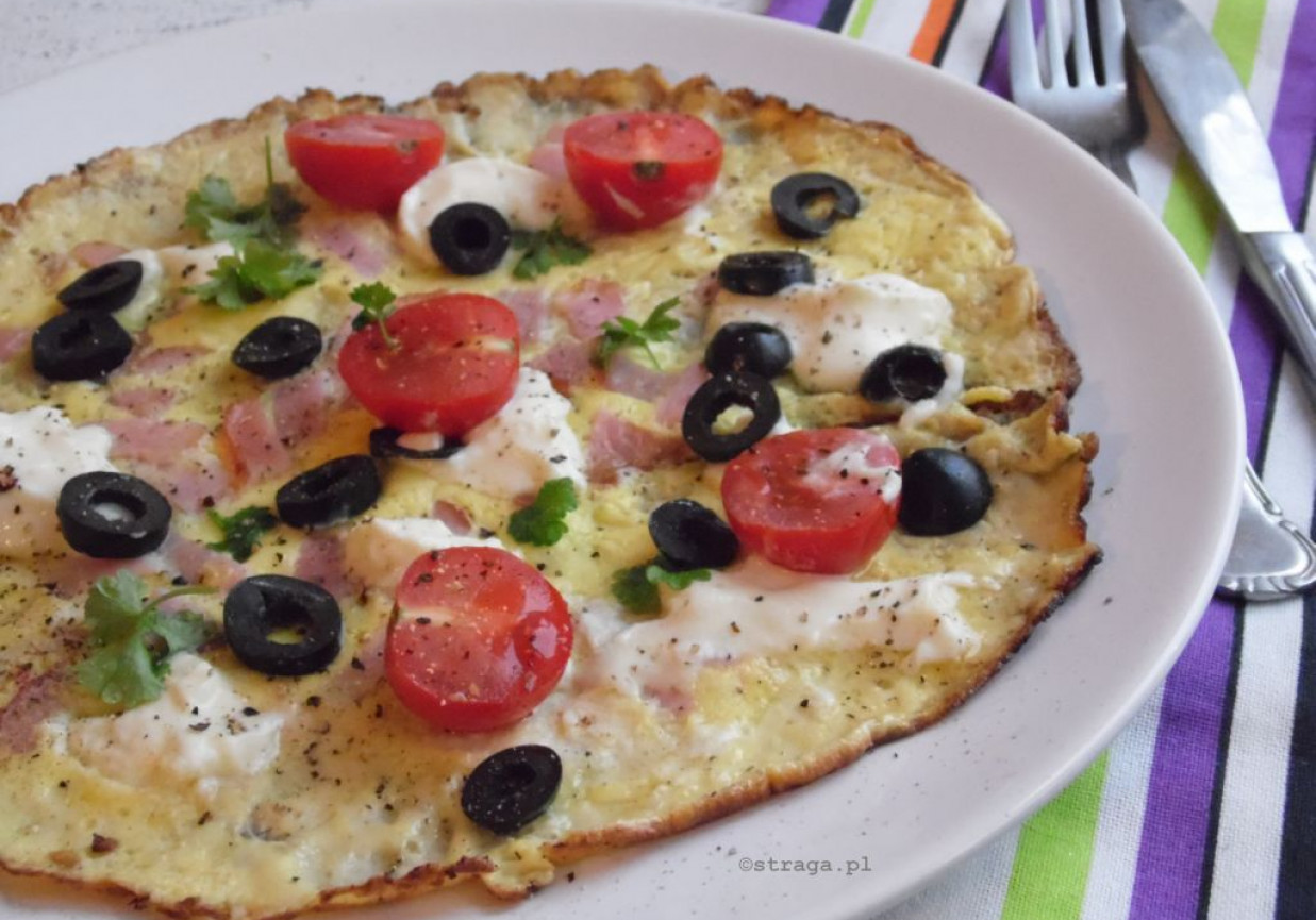 Omlet z bryndzą foto