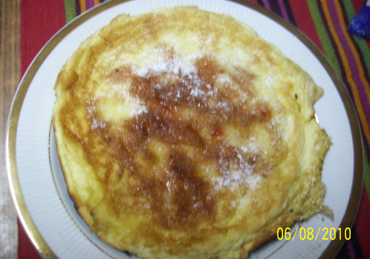 Omlet z konfiturą foto