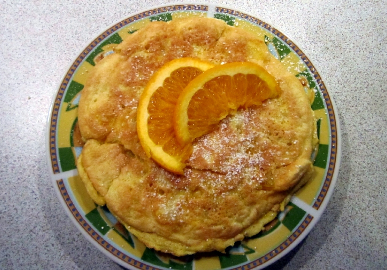 Omlet z pomarańczą foto