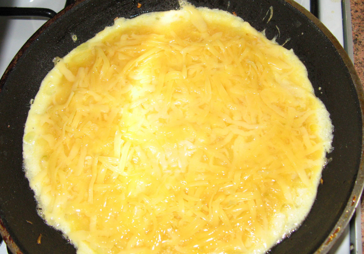 Omlet z serem foto