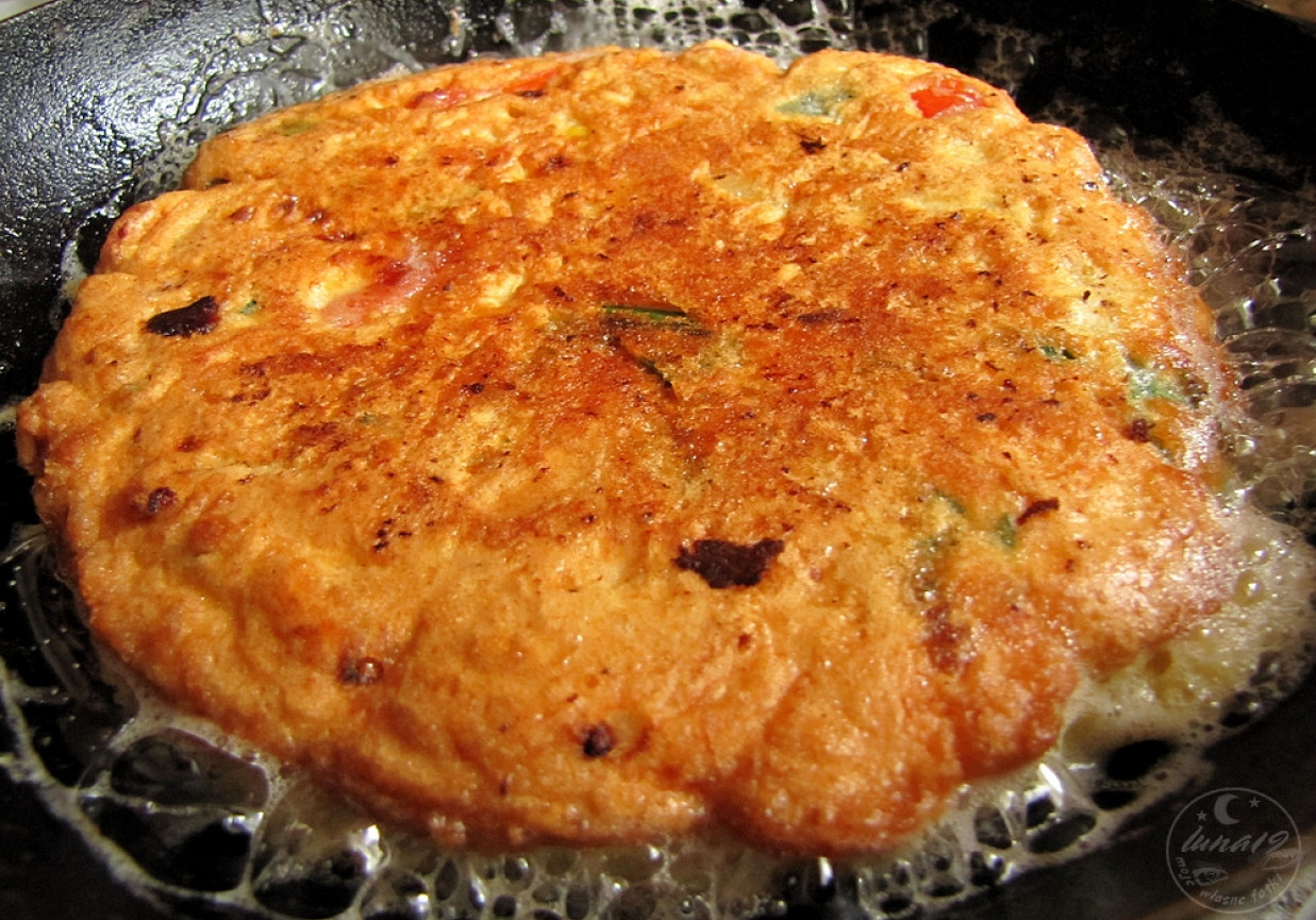 Omlet z surimi foto