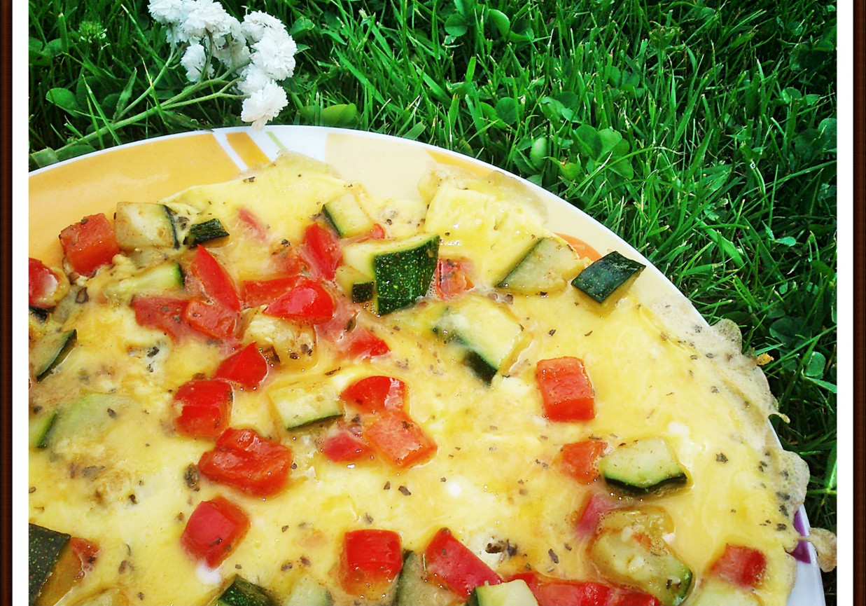 Omlet z warzywami dla tych co na diecie foto