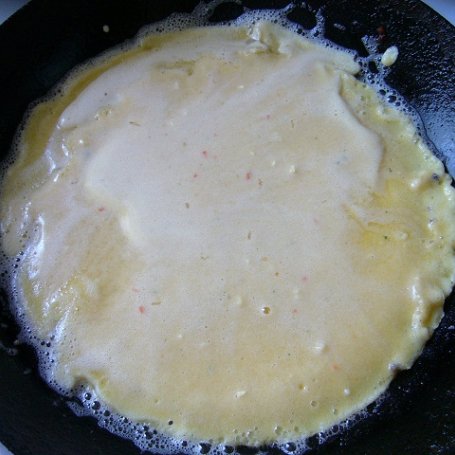 Krok 1 - Omlet zawijany foto
