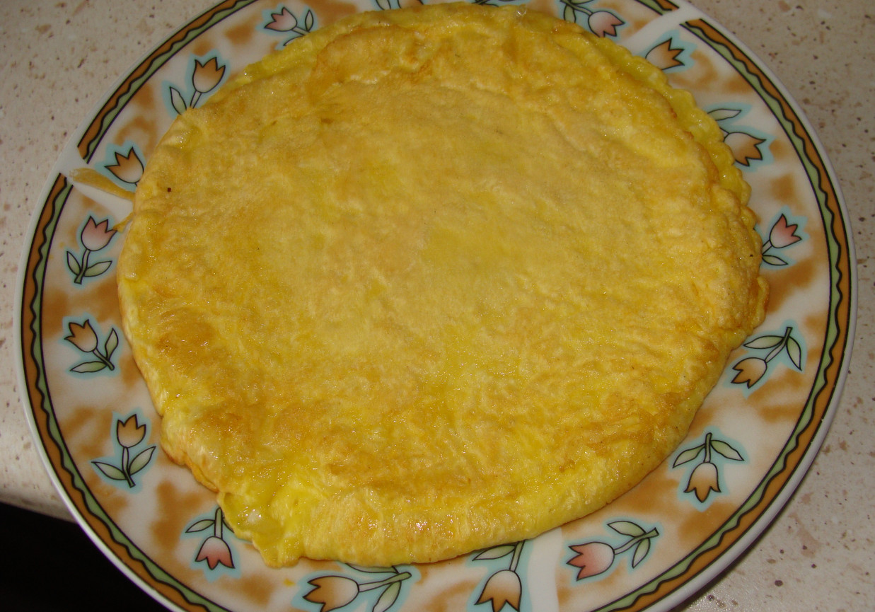 Omlet ze szpinakiem foto