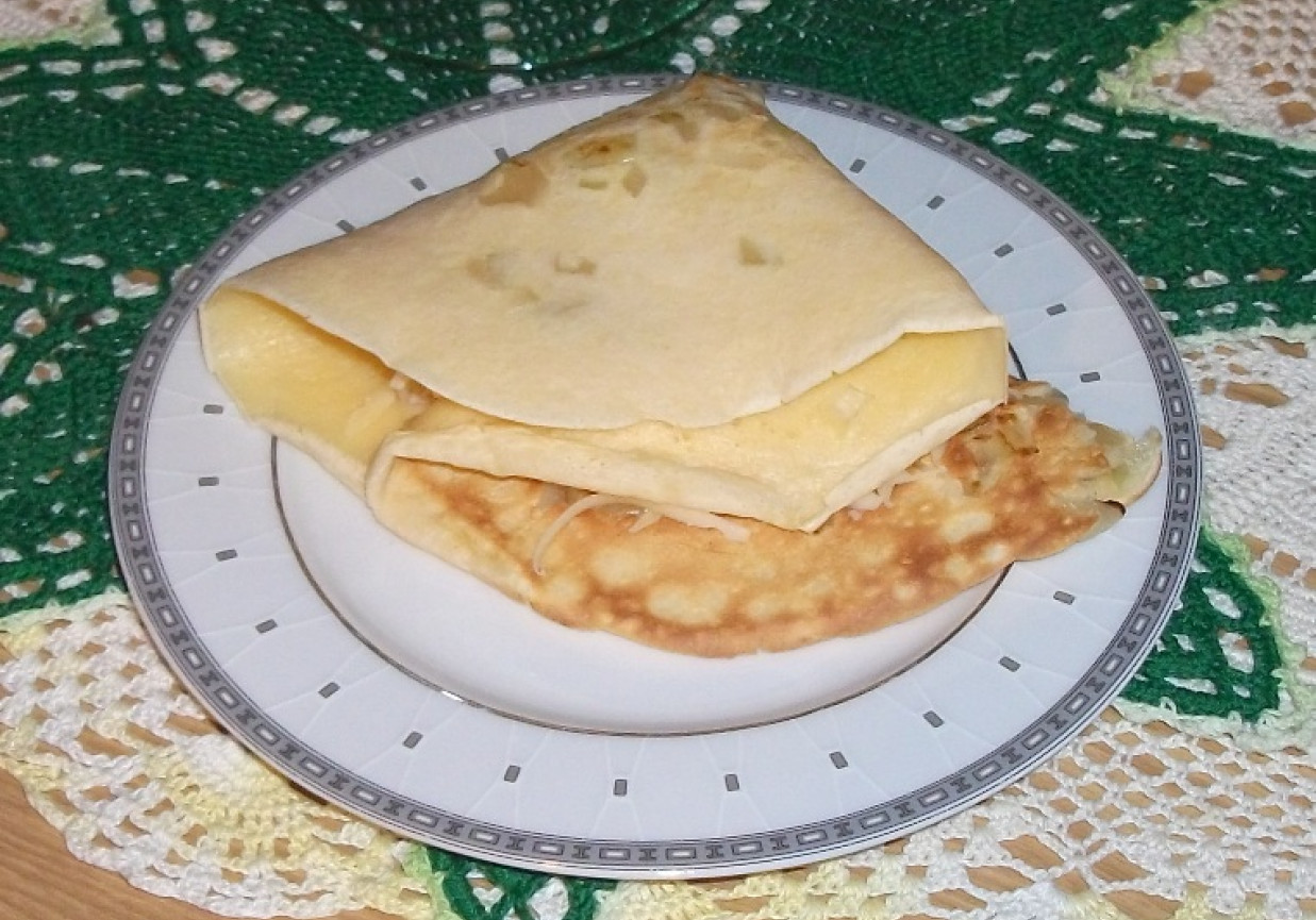 Omlety cebulowe foto