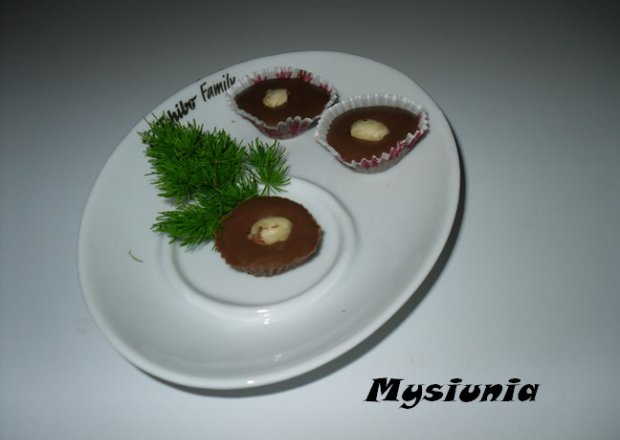 Fotografia przedstawiająca Orzechowe czekoladki