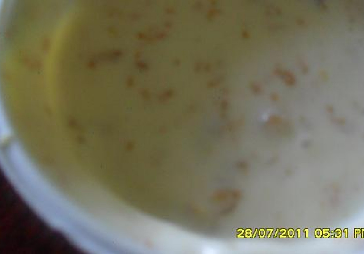 Orzechowy jogurt foto