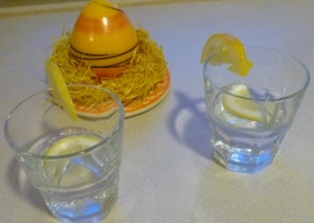 Fotografia przedstawiająca Orzeźwiający drink z martini