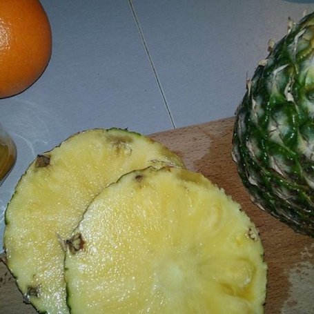 Krok 3 - Orzeźwiający koktajl ananasowo-pomarańczowy foto
