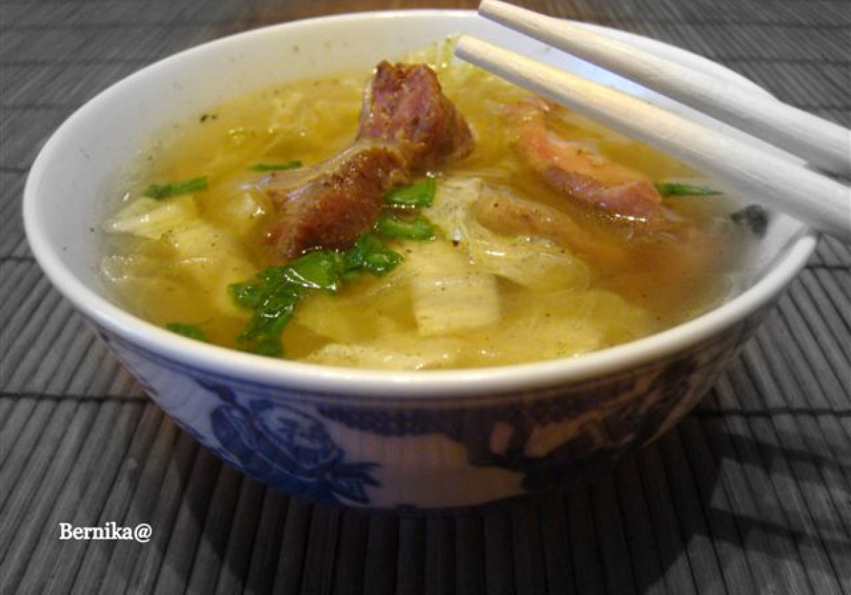 Ostra zupa syczuańska foto