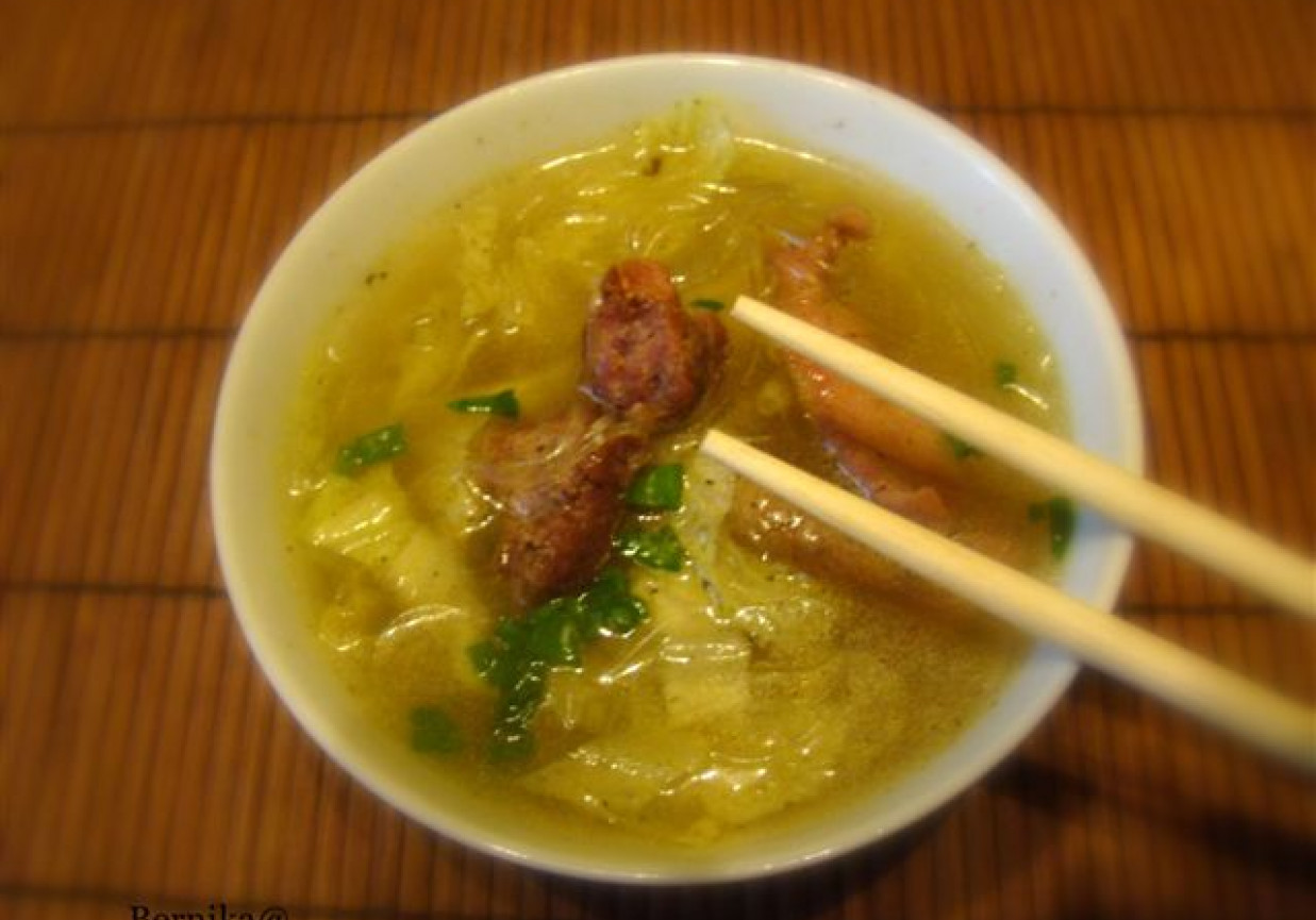Ostra zupa syczuańska foto