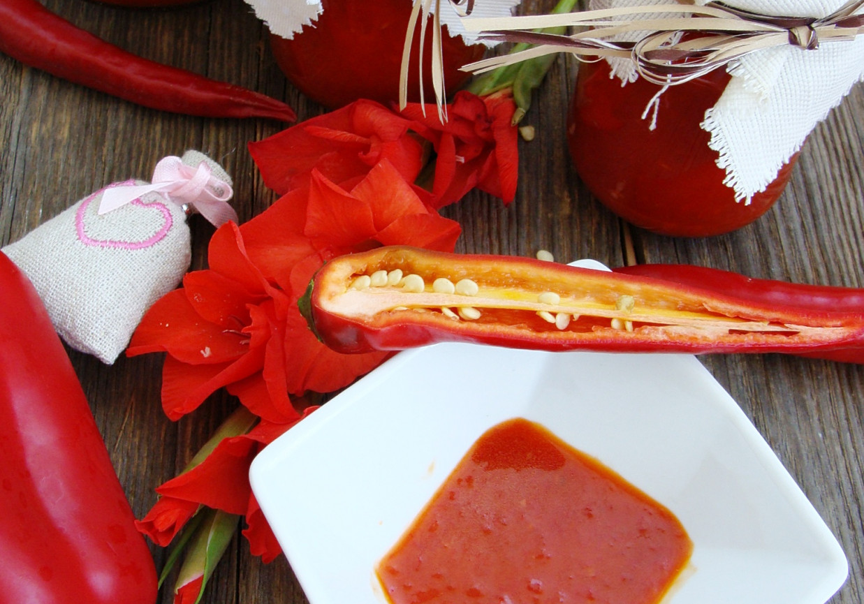 Ostry domowy ketchup z papryki i chili DoradcaSmaku.pl