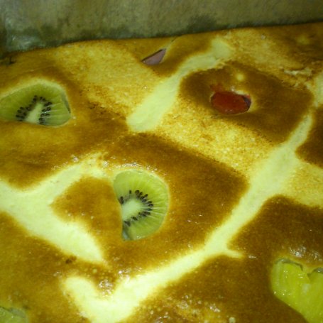 Krok 3 - Owocowe  ciasto Hamrocyków foto