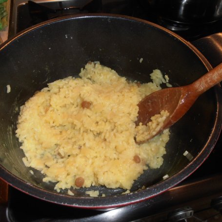 Krok 2 - Owocowo-bakaliowe risotto foto