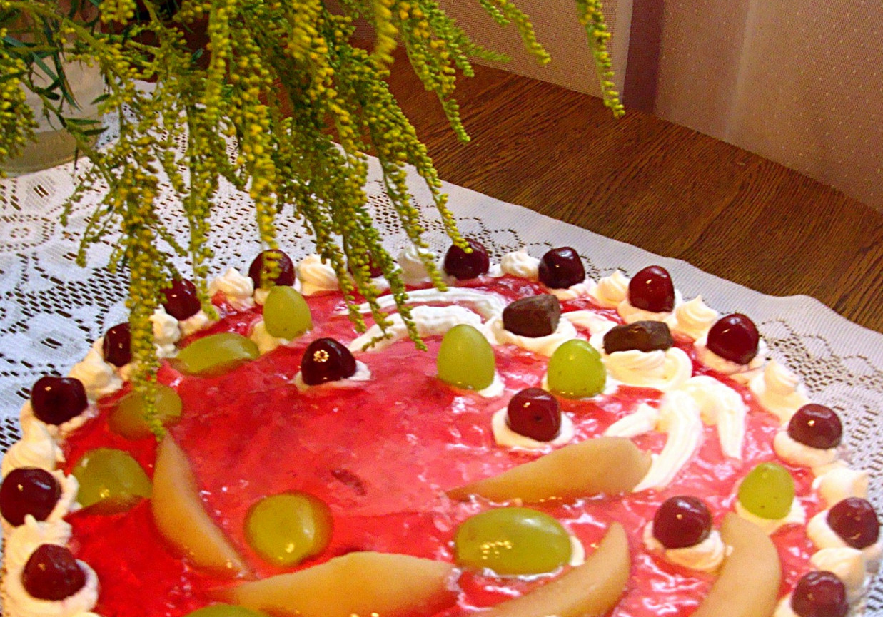 Owocowy tort foto