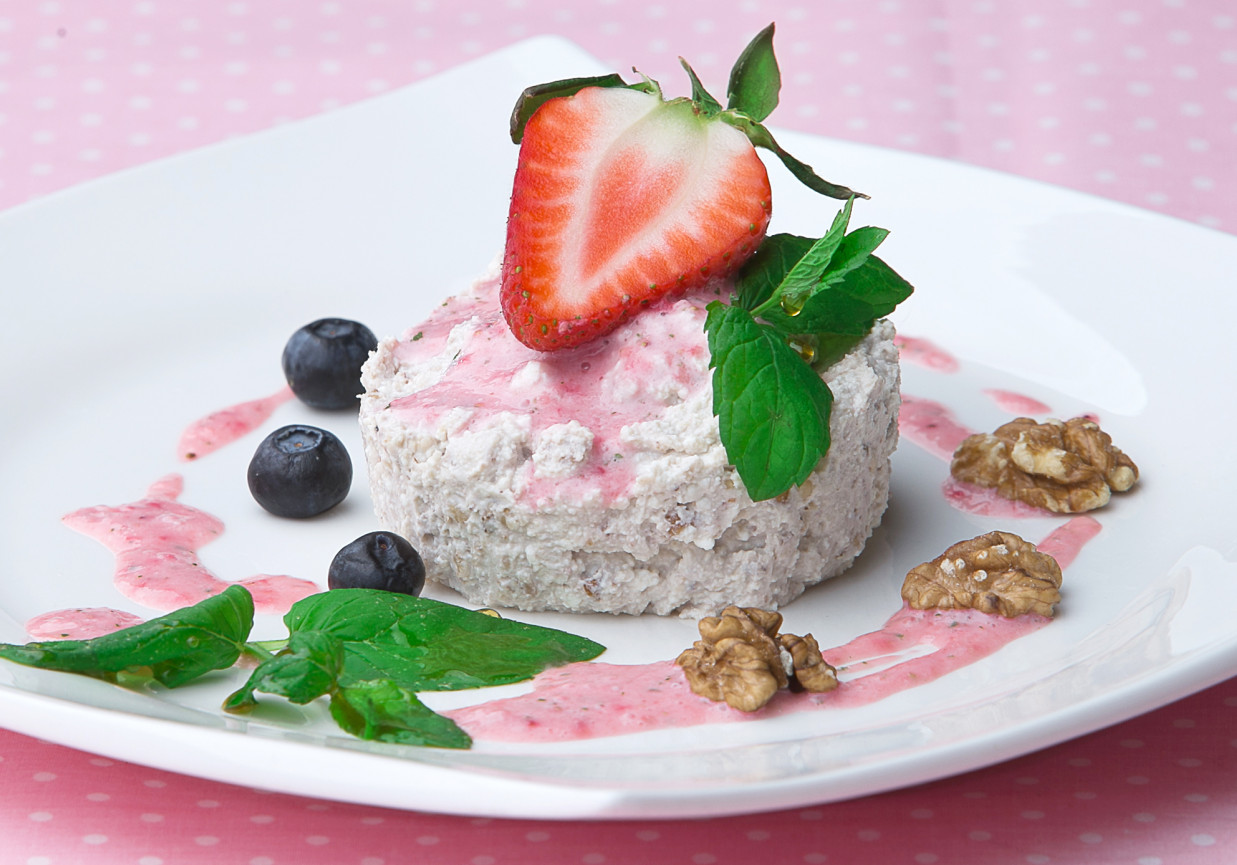 Owsianka orzechowa foto