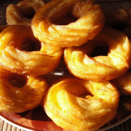 Krok 4 - Pączki hiszpańskie z lukrem foto