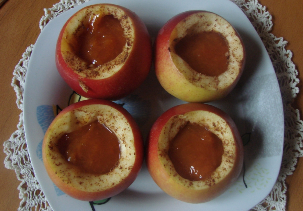 Pączki z jabłek foto