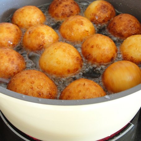 Krok 2 - Pączki z twarogu foto