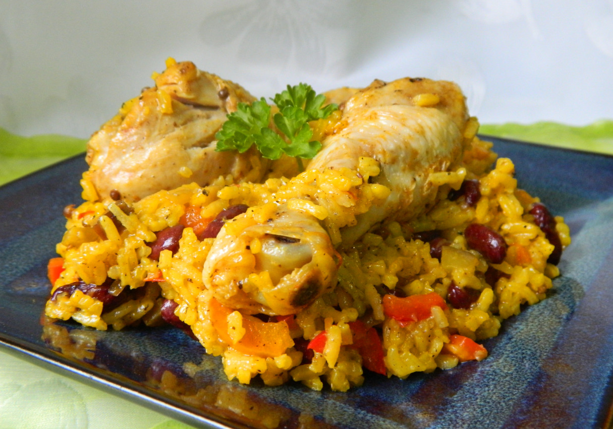 Paella z kurczakiem DoradcaSmaku.pl