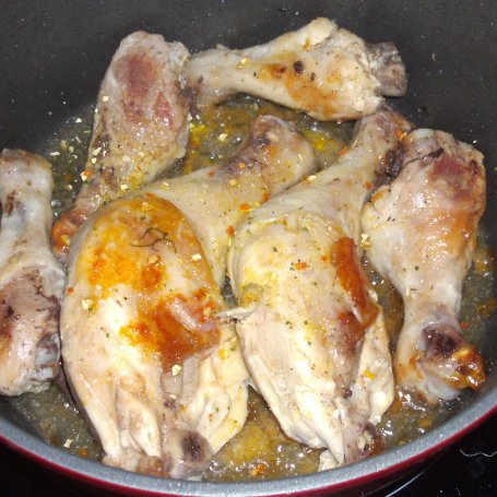 Krok 1 - pałki kurczaka na włoską nutę... foto