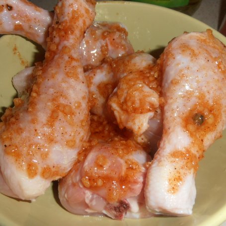 Krok 2 - Pałki kurczaka w majonezowej marynacie foto