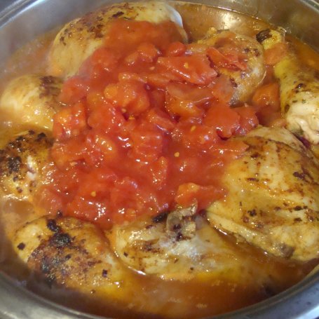 Krok 2 - Pałki kurczaka w pomidorach  foto